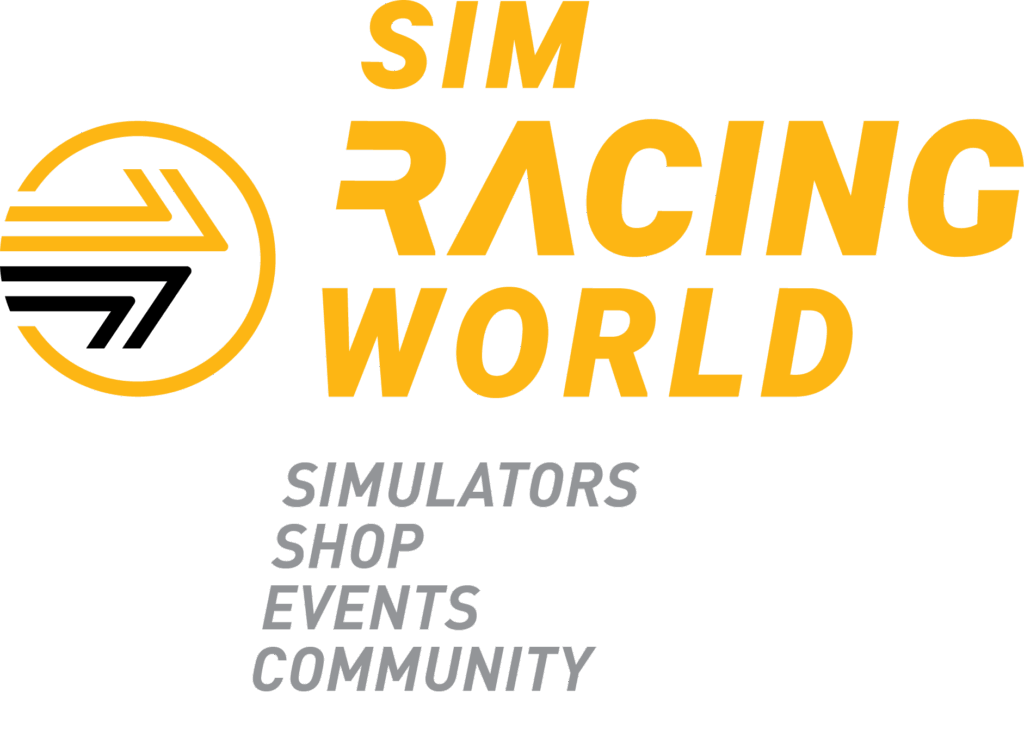 Sim Racing World + Tag Logo