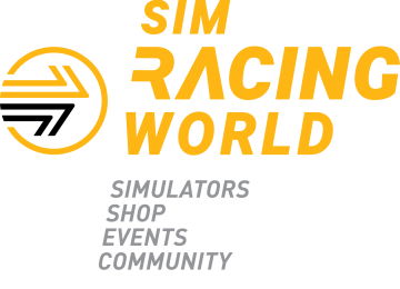Sim Racing World + Tag Logo